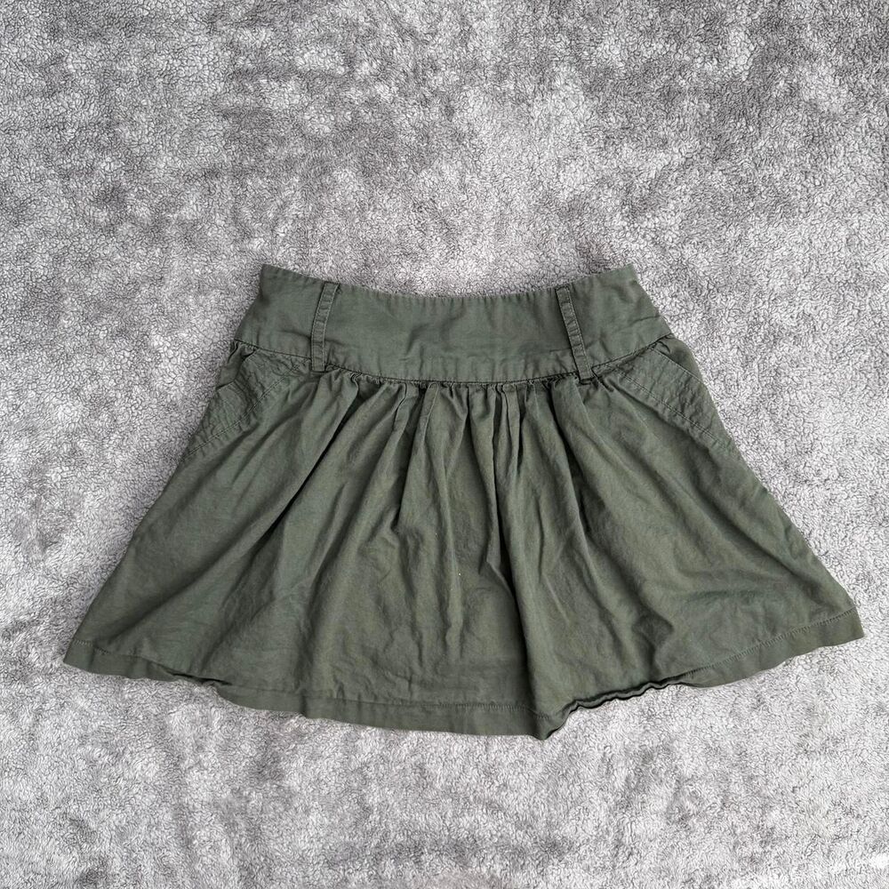 Forever 21 green khaki skirt